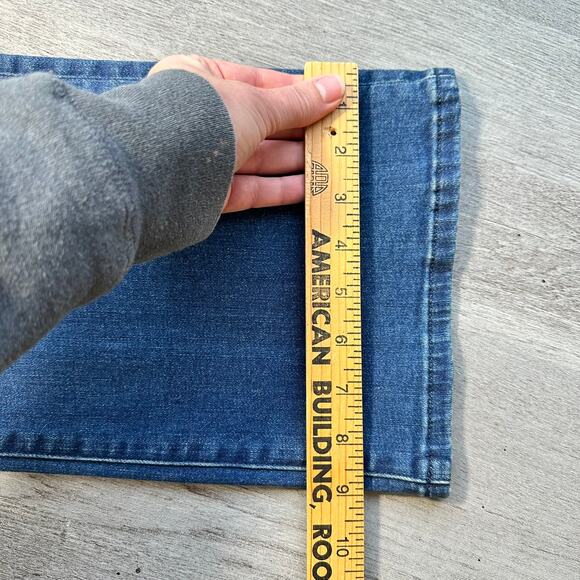 Soft Surroundings Ultimate High Rise Bootcut Jeans Stretchy Blue 10 - Picture 12 of 13